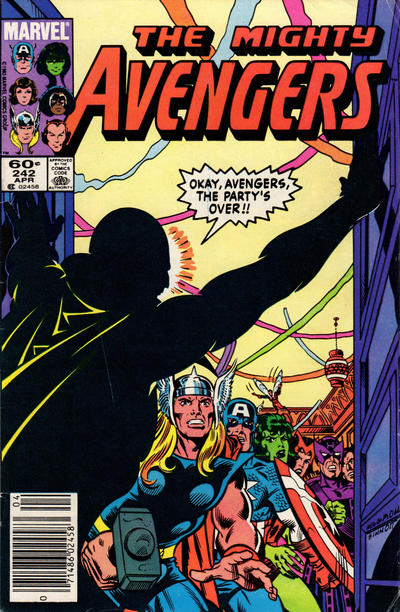 Avengers (1963) #242- Newsstand