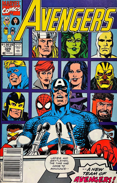 Avengers (1963) #329 - Newsstand