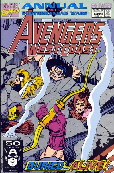 West Coast Avengers (1990) Annual #6