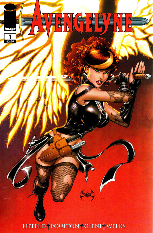 Avengelyne #1 & #2 (2011) 2x Issue Variant Lot