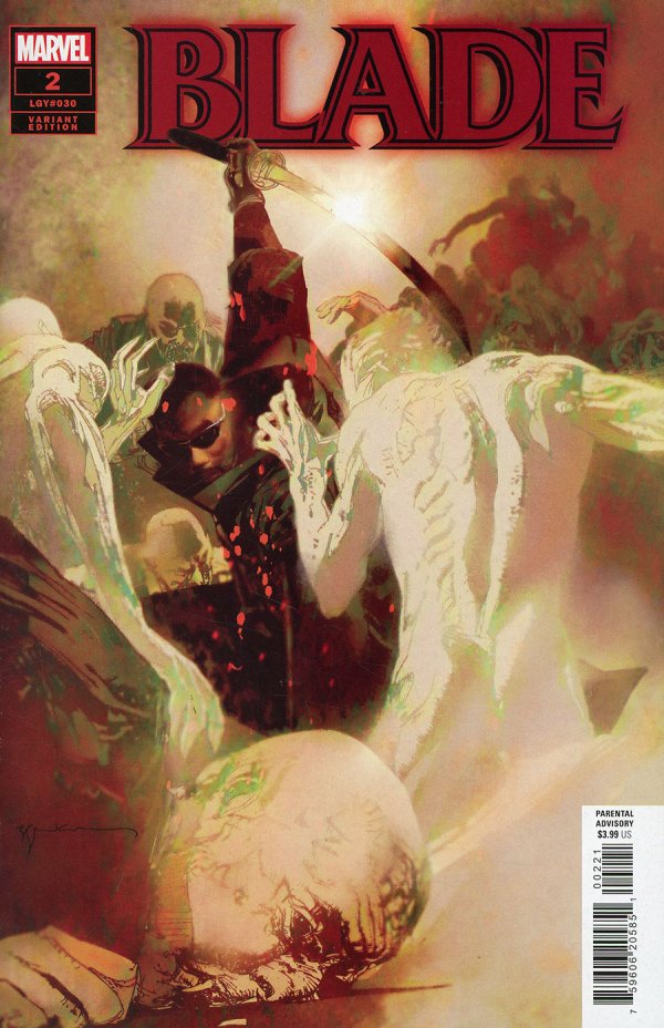 Blade (2023) #2 - Bill Sienkiewicz Variant