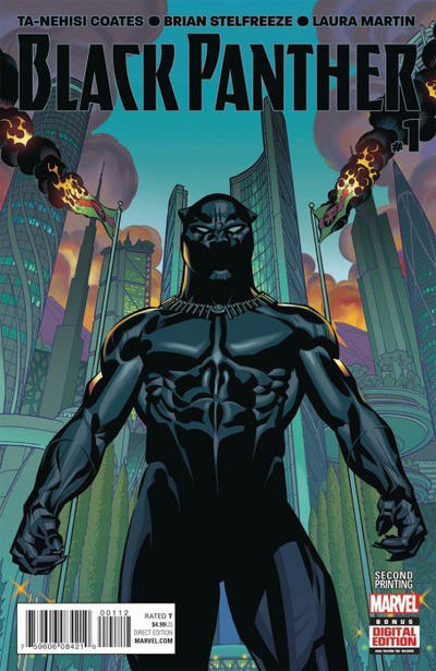 Black Panther (2016) #1 - 2nd Printing