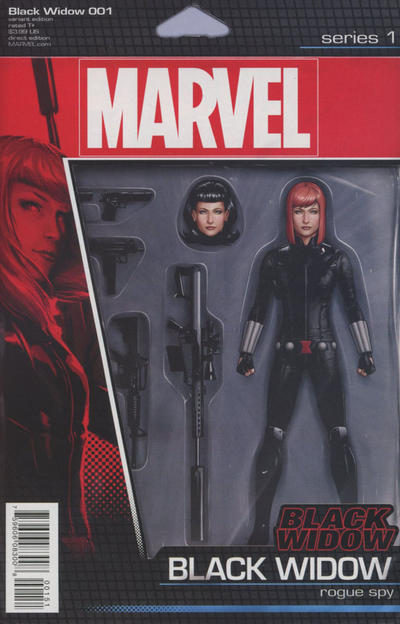 Black Widow (2016) #1 - Action Figure Variant