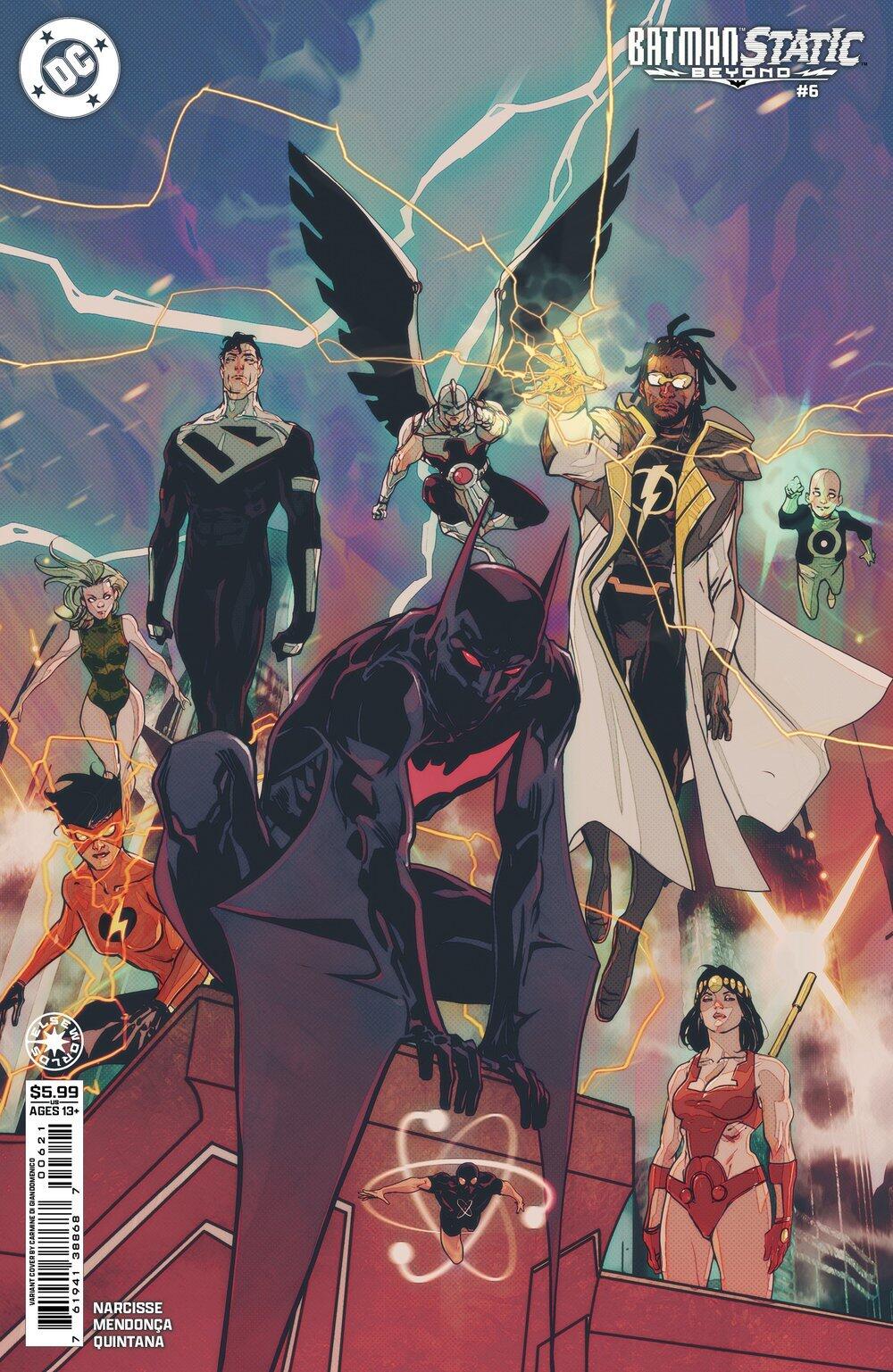 Batman/Static Beyond #6 Cvr B
