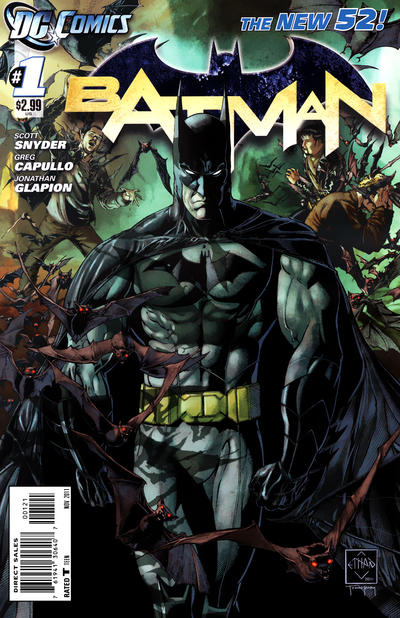 Batman (2011) #1 - 1:25 Variant