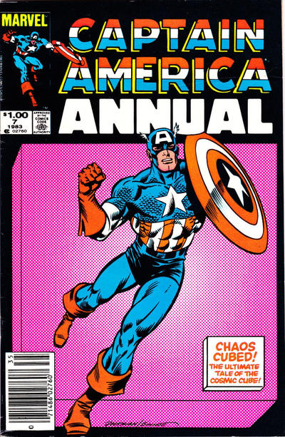 Captain America (1971) Annual #7 - Newsstand
