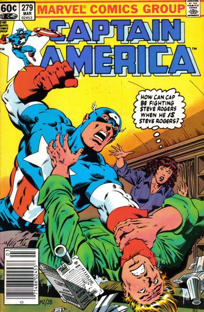 Captain America (1968) #279 - Newsstand Edition