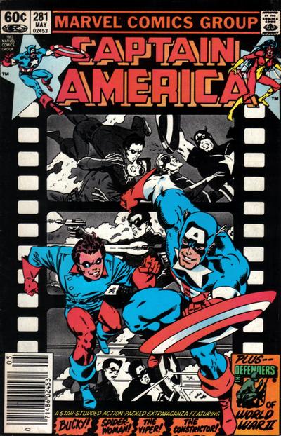 Captain America (1968) #281 - Newsstand Edition