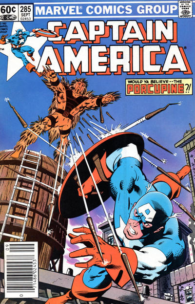 Captain America (1968) #286 - Newsstand Edition