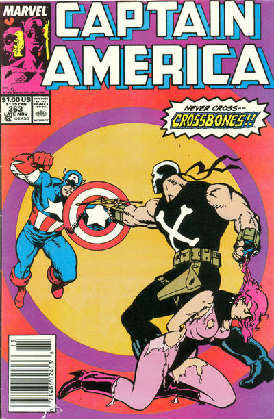 Captain America (1968) #363 - Newsstand