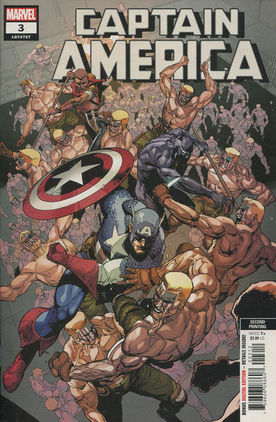 Captain America (2018) #3 - 2nd Printing