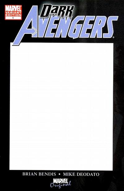 Dark Avengers (2009) #1 - Blank Variant
