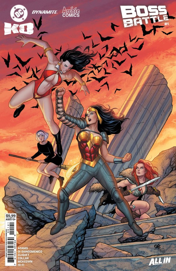 DC K.O.: Boss Battle #1 - Frank Cho Variant