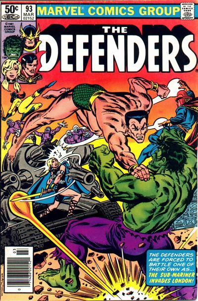 Defenders (1972) #93 - Newsstand
