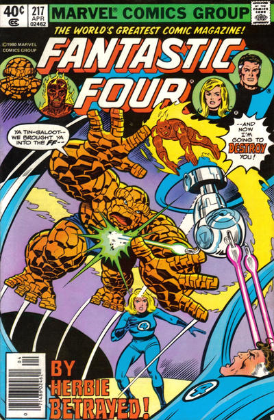 Fantastic Four #217 (1961) - Newsstand