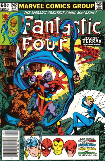 Fantastic Four (1961) #242 - Newsstand Variant