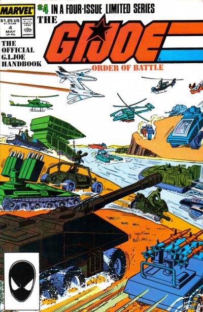 The GI Joe Order of Battle - Complete 4 Issue Set