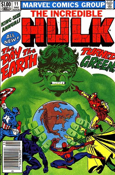 Incredible Hulk (1976) Annual #11 - Newsstand