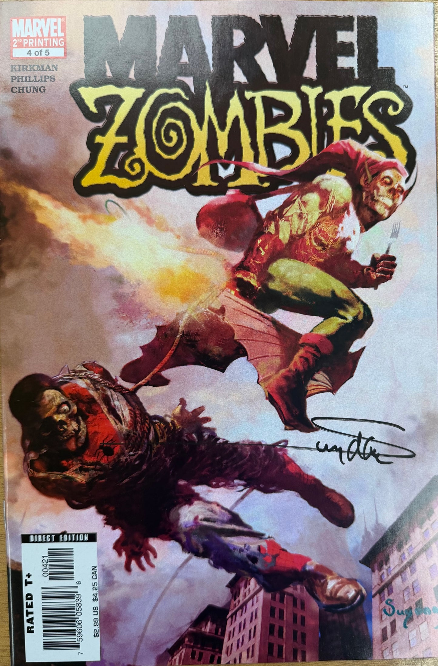Marvel Zombies (2006) #4 - Signed 2nd Printing