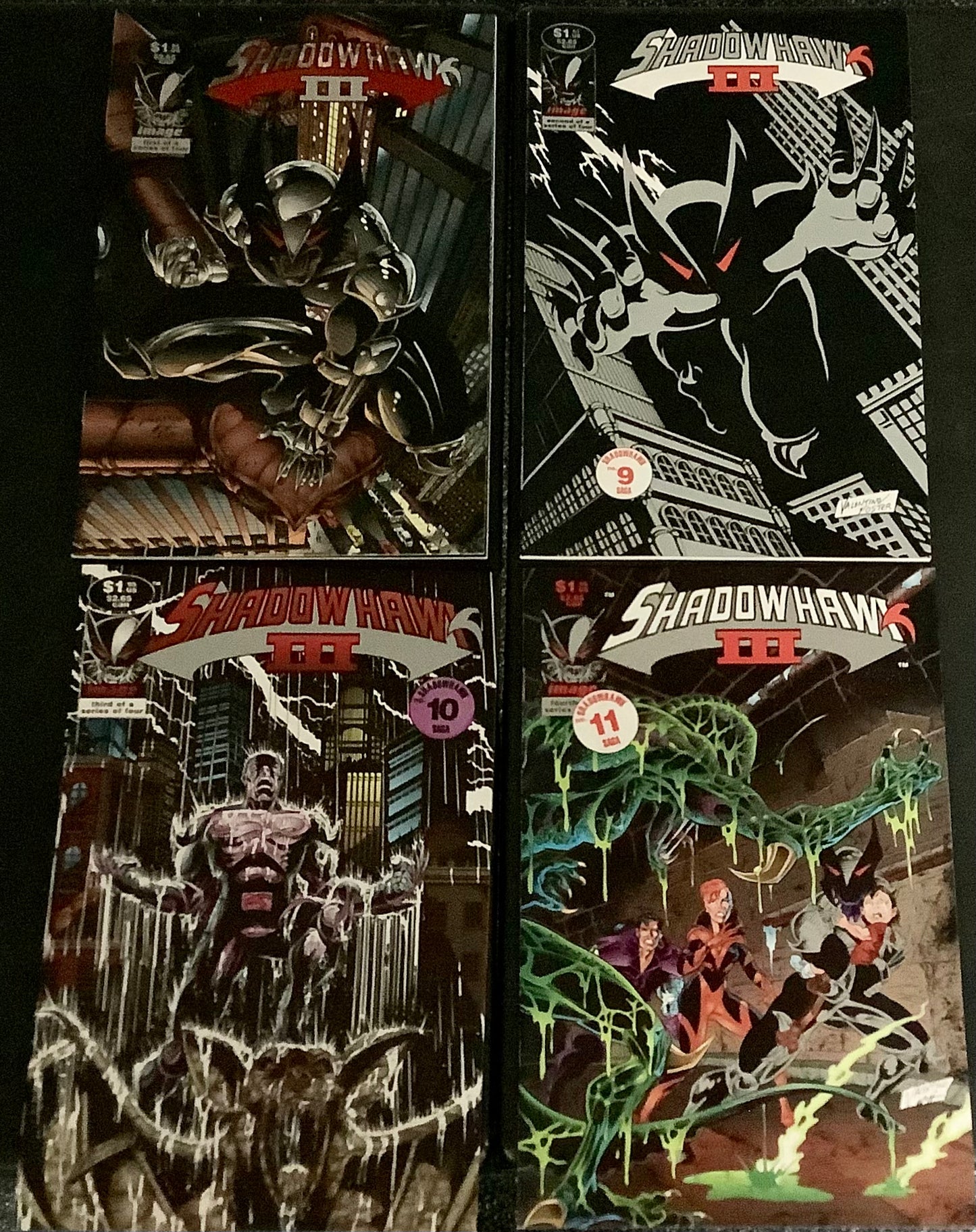 Shadowhawk III #1 - #4 (1993) Complete 4x Set