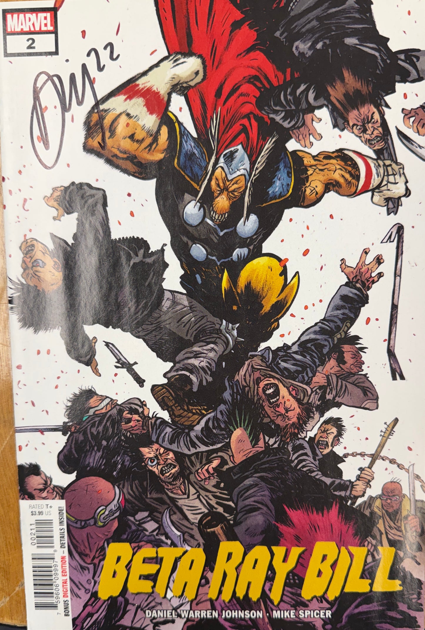 Beta Ray Bill (2021) #2 - Signed by Daniel Warren Johnson