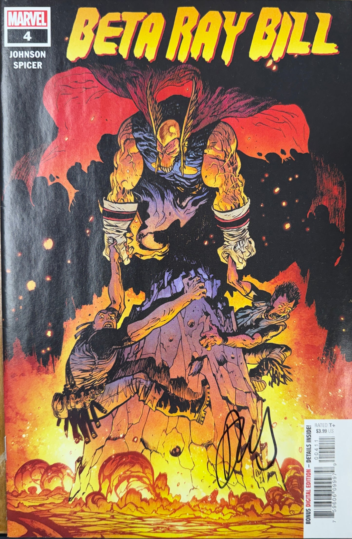 Beta Ray Bill (2021) #4 - Signed by Daniel Warren Johnson