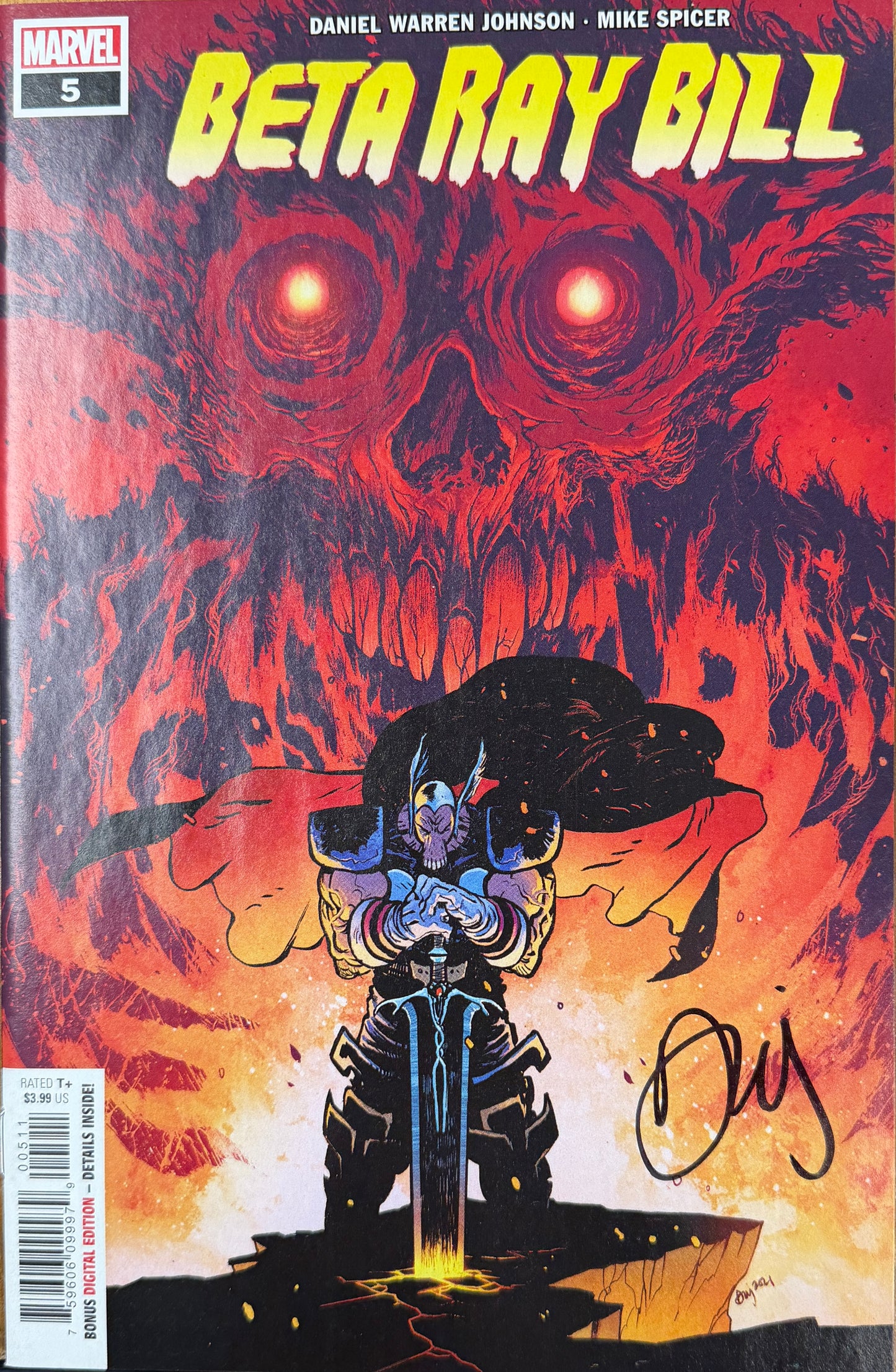 Beta Ray Bill (2021) #5 - Signed by Daniel Warren Johnson