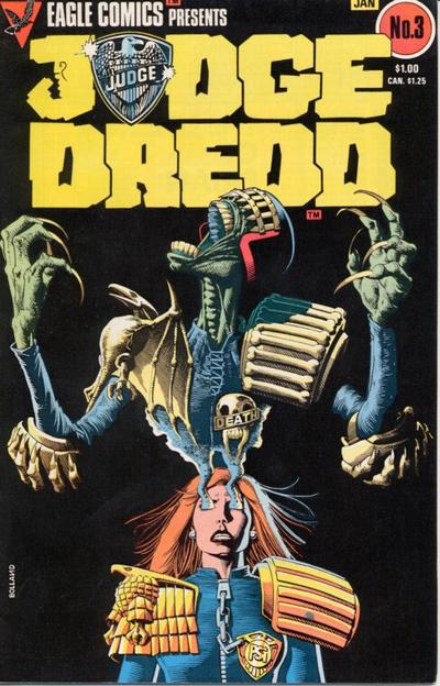 Judge Dredd (1983) 3x Lot