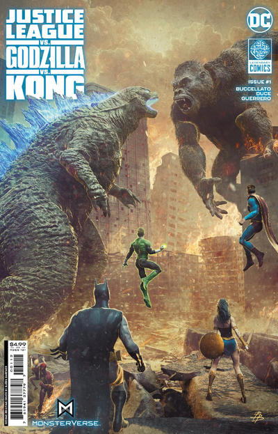 Justice League vs. Godzilla vs. Kong - Second Printing