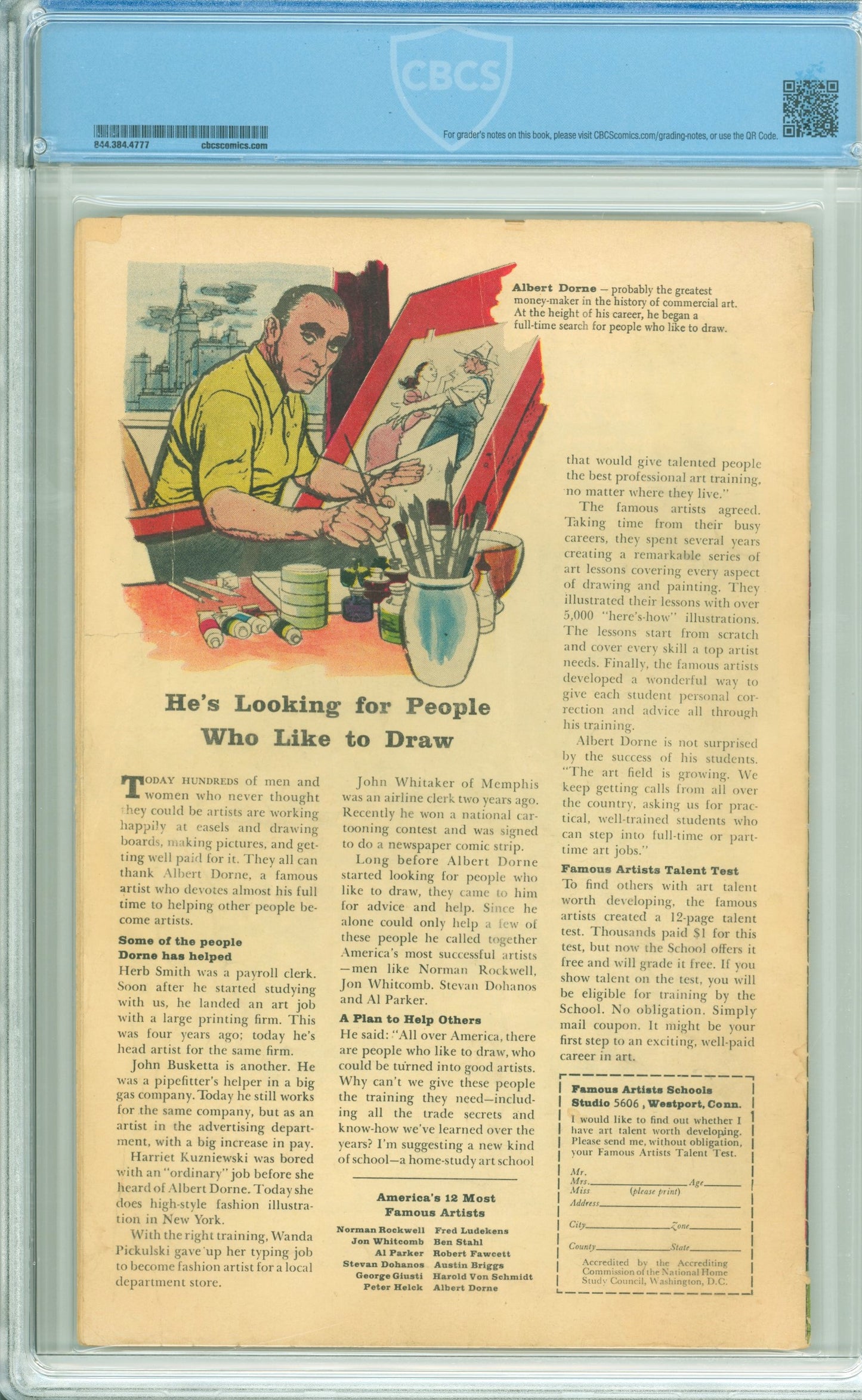 Journey Into Mystery #81 (1962) CBCS Universal 3.0 Grade - Atlas Comics