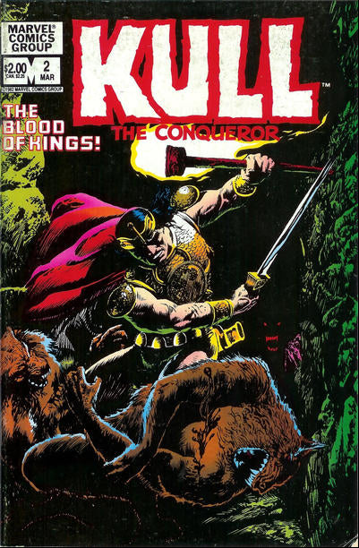 Kull the Conqueror (1982) - Complete 2 Issue Set