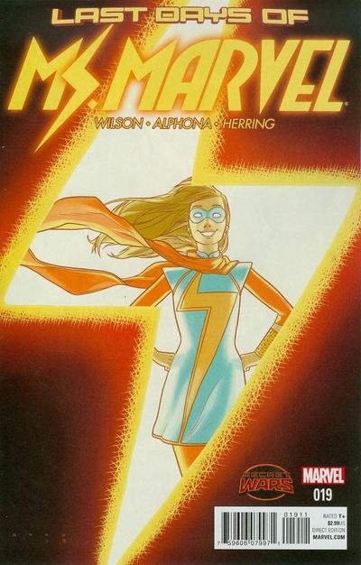 Last Days of Ms. Marvel (2015) - Complete 4 Issue Set