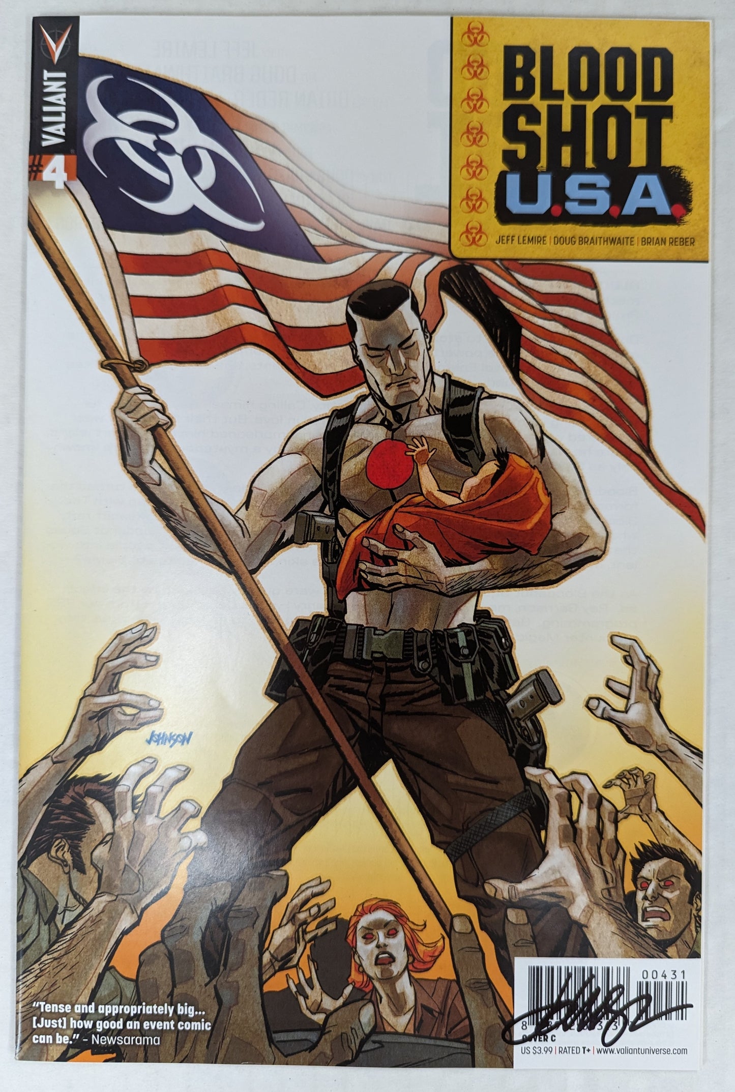 Bloodshot U.S.A 4x Set - Signed