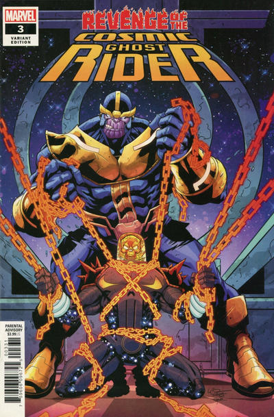 Cosmic Ghost Rider détruit l'histoire de Marvel # 5 Une couverture