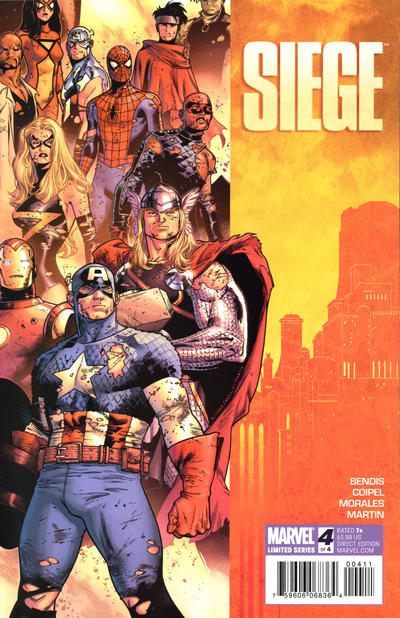 Siege (2010) - Complete 4 Issue Set