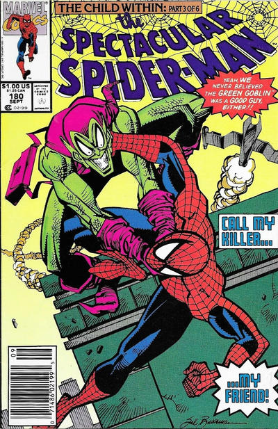 Spectacular Spider-Man (1976) #180 - Newsstand