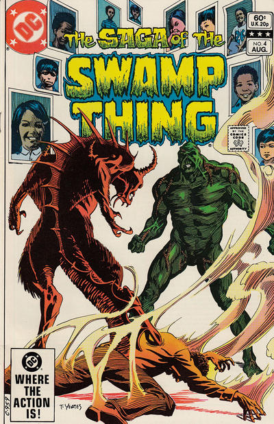 Saga of the Swamp Thing (1982) #4