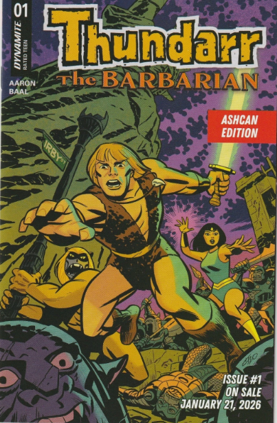 Thundarr The Barbarian Ashcan Edition