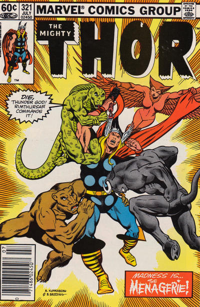 Thor (1966) #321 - Newsstand