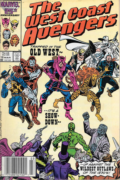 West Coast Avengers (1985) #18 - Newsstand