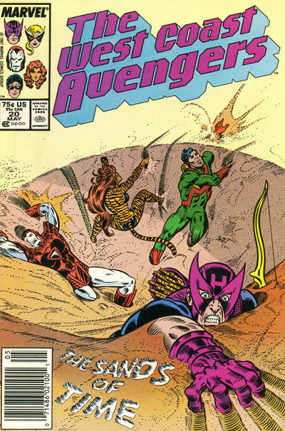 West Coast Avengers (1985) #20 - Newsstand