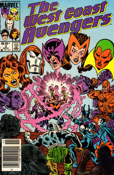 West Coast Avengers (1985) #2 - Newsstand