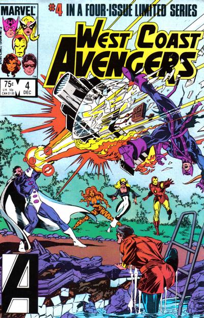 West Coast Avengers (1984) - Complete 4 Issue Set