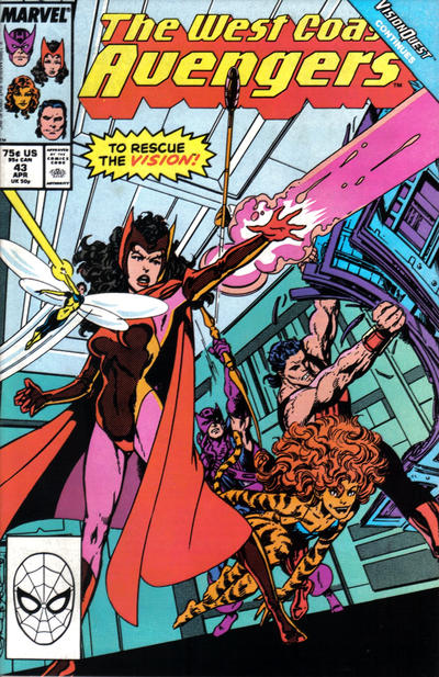 West Coast Avengers (1985) #43