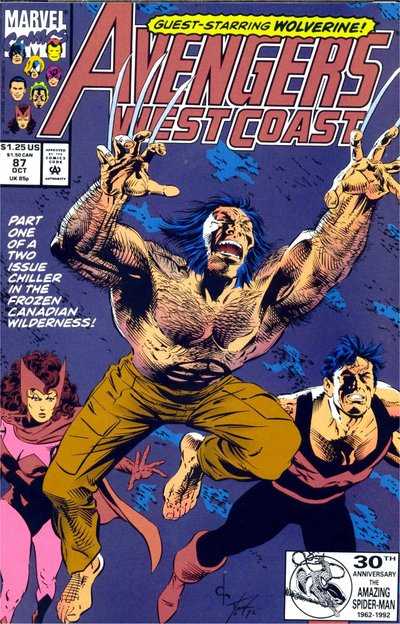 Avengers West Coast (1989) #87