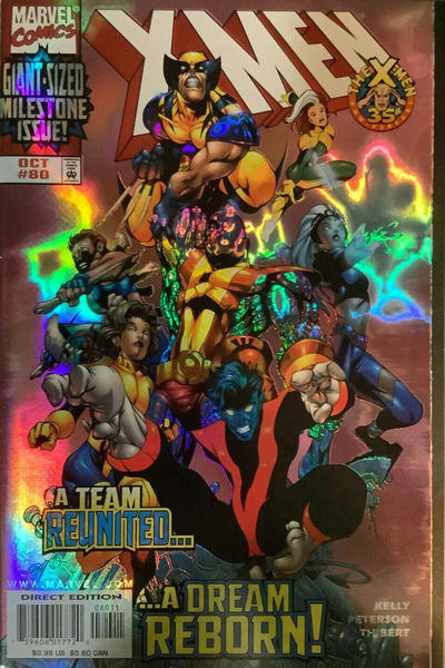 X-Men (1991) #80 - Holofoil Variant