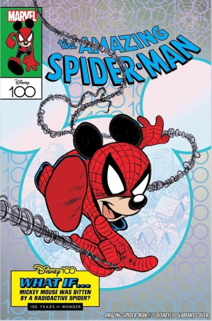 Amazing Spider-Man #35 - Disney 100 Variant (2023) Lgy #929