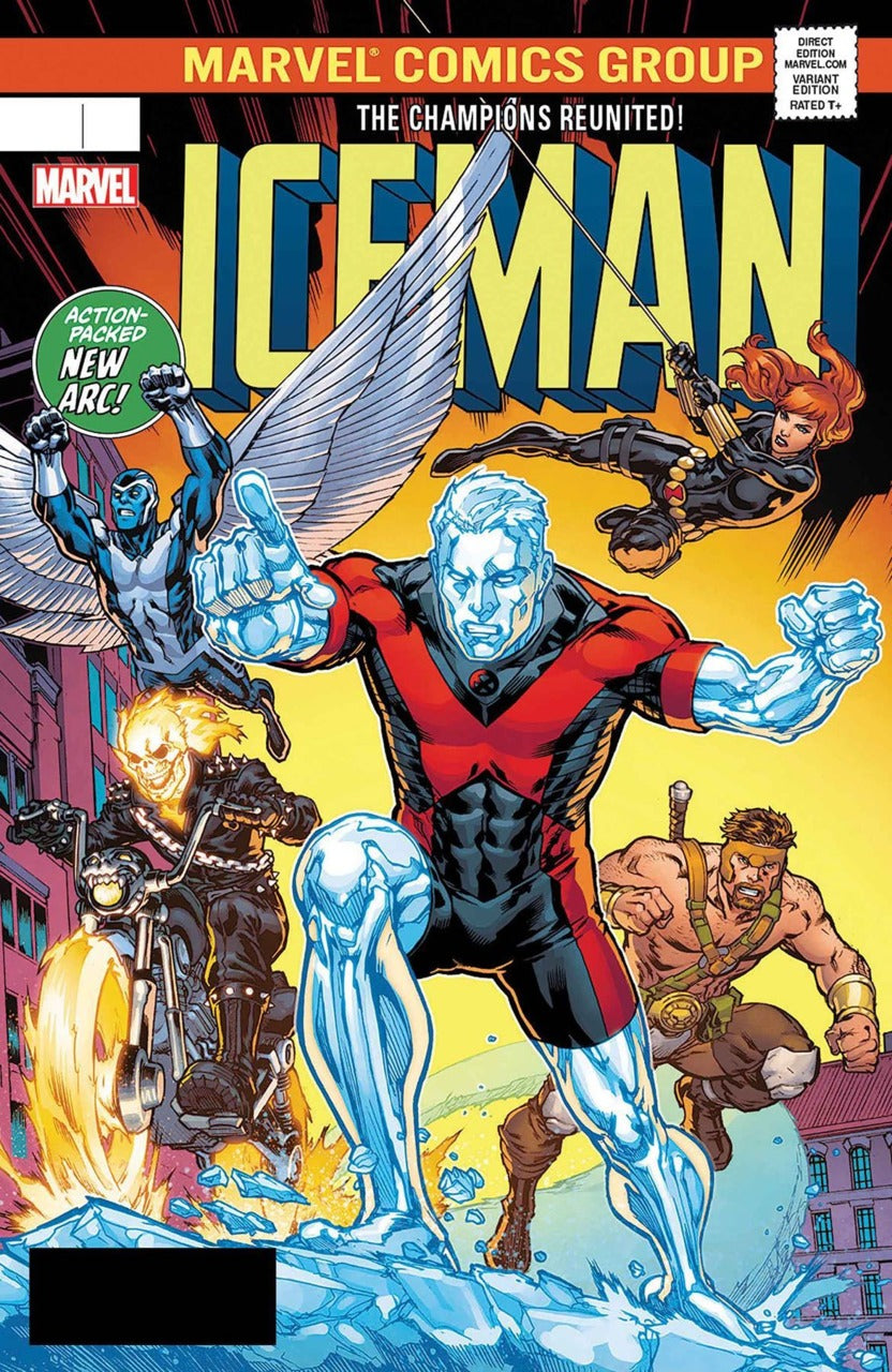 Iceman #6 - 2nd Print Variant