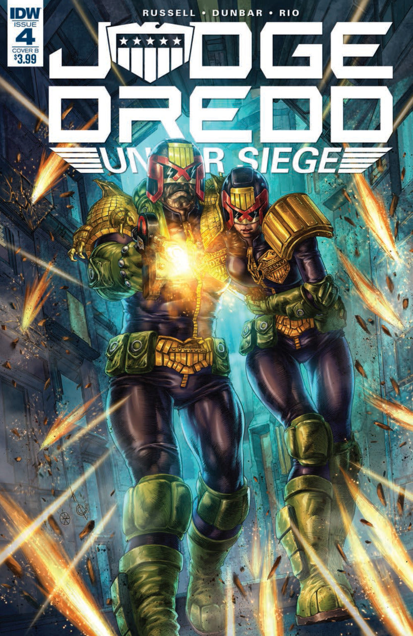 Judge Dredd: Under Siege 4x Set