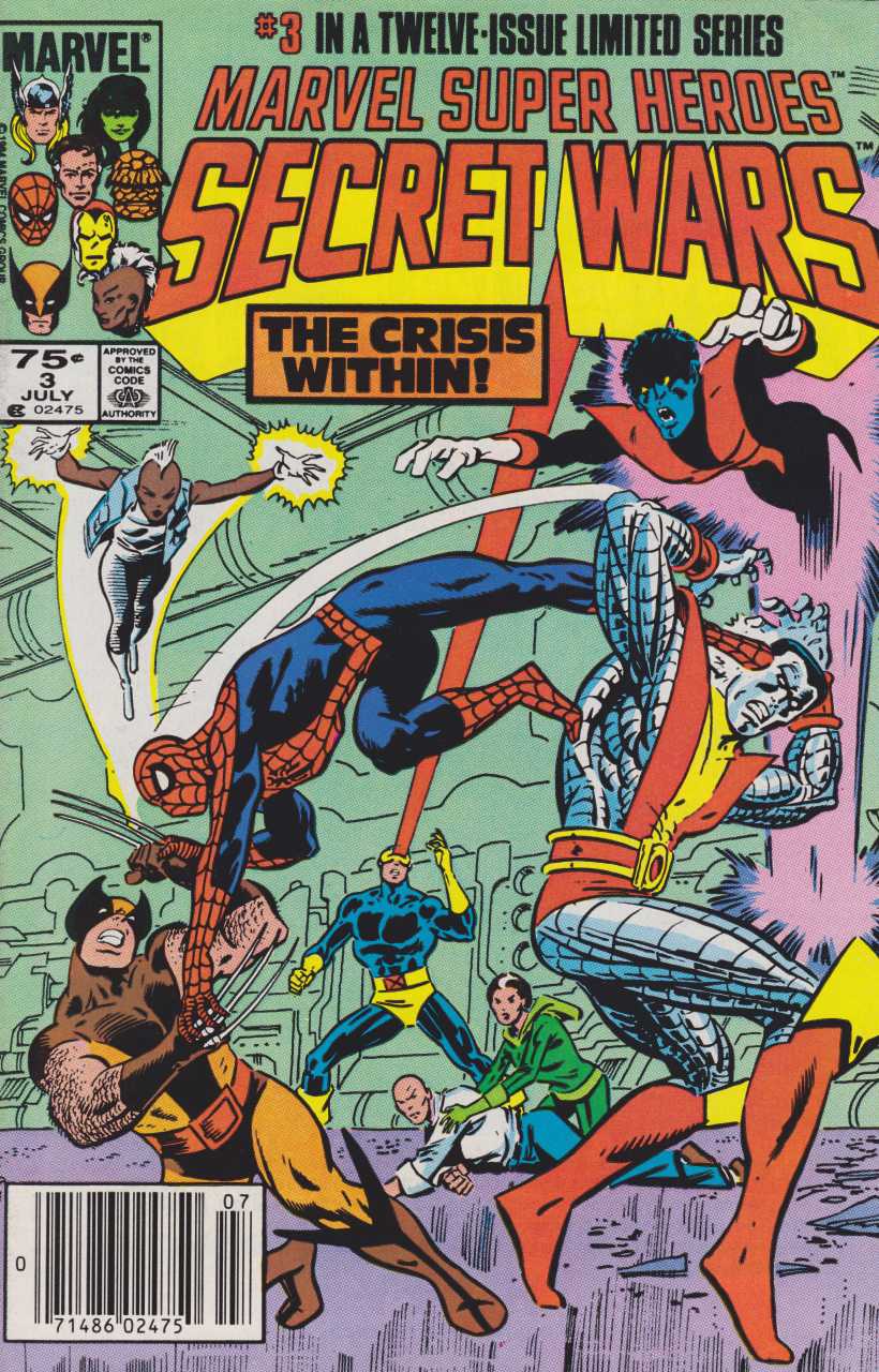 Marvel Super Heroes: Secret Wars (1984) #3 Newsstand